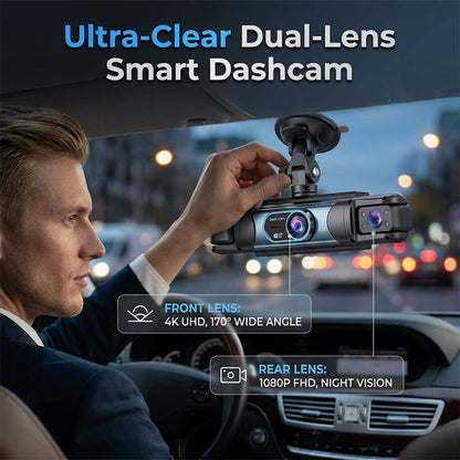 📹🚗 1080P Full HD Multi-Lens WiFi Car Dashcam