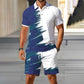 👕 LIMITED-TIME 50% OFF! ✨ Men's 2-Piece Polo Shirt & Shorts Set – Classic Collar, Breathable, Drawstring Waist 🌊