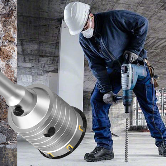 🔧 50% OFF NOW! ⚡ Impact-Resistant Wall Puncher – Electric drill accessory – For drywall, concrete or tile – fast clean holes, dust-free operation 🛠️✨