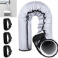 ❄️ LIMITED-TIME 50% OFF! 🔧 Portable Air Conditioner Hose Cover – Thermal Insulation, Anti-Condensation, Velcro Closure 🏠