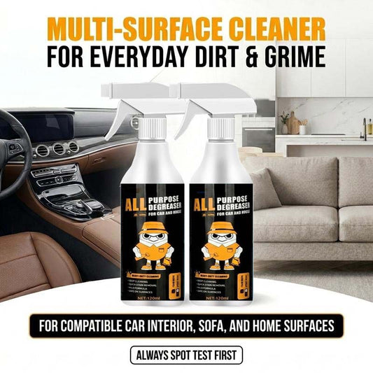 🧼 LIMITED-TIME 50% OFF! ✨ Heavy-Duty Interior Cleaner & Degreaser – Multi-Surface, Quick Stain Removal, Safe Formula 🚗