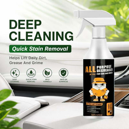 🧼 LIMITED-TIME 50% OFF! ✨ Heavy-Duty Interior Cleaner & Degreaser – Multi-Surface, Quick Stain Removal, Safe Formula 🚗
