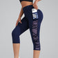 🧘 LIMITED-TIME 50% OFF! ✨ Women's Butt-Lifting Mesh Splicing Yoga Leggings – High Waist, Side Pockets, 4-Way Stretch 🔥