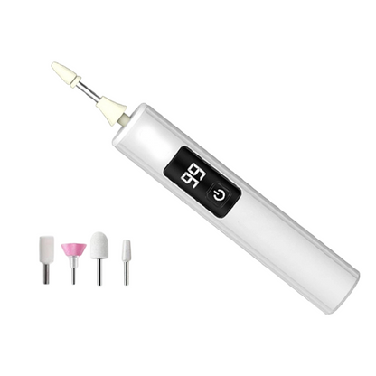 🎁2026 New Arrivals 50% OFF💥Professional Electric Nail Polisher – Smooths thick nails, 99-speed display. Multiple heads for shaping & buffing. Salon at home! 🌟💎