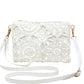 👜 LIMITED-TIME 50% OFF! ✨ Versatile Floral Crossbody Bag – Floral Cutout, 3 Ways to Wear, Lightweight 🌸