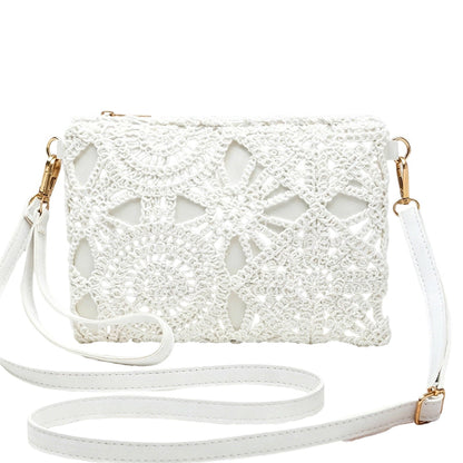 👜 LIMITED-TIME 50% OFF! ✨ Versatile Floral Crossbody Bag – Floral Cutout, 3 Ways to Wear, Lightweight 🌸