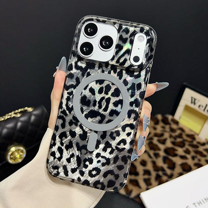 📱 LIMITED-TIME 50% OFF! ✨ Magnetic Leopard Print Phone Case – Drop Protection, Wireless Charging Compatible 🐆