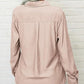 👔 LIMITED-TIME 50% OFF! ✨ Women's Solid Lapel Long Sleeves Button-Down Shirt – Classic Collar, Chest Pockets, Relaxed Fit 🌿