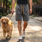 🩳 LIMITED-TIME 50% OFF! ✨ Men's Summer Lightweight Denim Shorts – Relaxed Fit, Elastic Waist, Deep Pockets 🌊