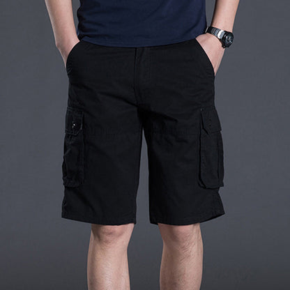 🩳 LIMITED-TIME 50% OFF! ✨ Men's Cargo Shorts with Multi Pockets – Durable Cotton, Relaxed Fit, 6 Pockets 🌿