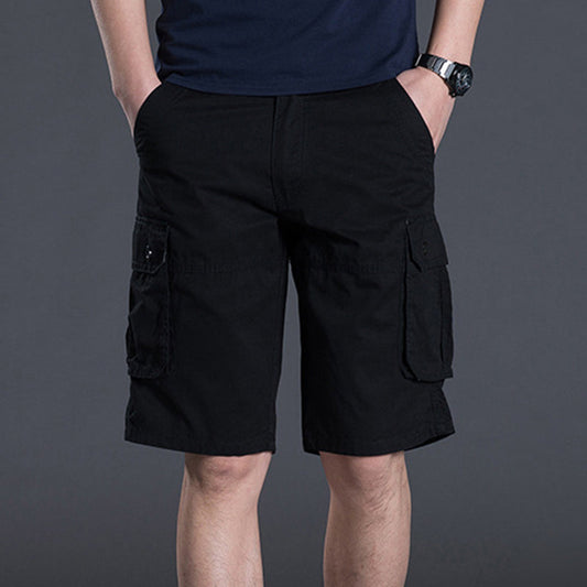 🩳 LIMITED-TIME 50% OFF! ✨ Men's Cargo Shorts with Multi Pockets – Durable Cotton, Relaxed Fit, 6 Pockets 🌿