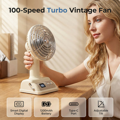 📢📢50% OFF !! ⏰Portable Air Cooling Desktop Table Fan