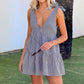 👗 LIMITED-TIME 50% OFF! ✨ Women's Soft Casual V-Neck Mini Dress – Deep V, Open Back, A-Line Shape 🌸