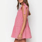 👗 LIMITED-TIME 50% OFF! ✨ Women's Soft Casual V-Neck Mini Dress – Deep V, Open Back, A-Line Shape 🌸