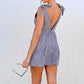 👗 LIMITED-TIME 50% OFF! ✨ Women's Soft Casual V-Neck Mini Dress – Deep V, Open Back, A-Line Shape 🌸