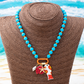 🎉 2026 Sale — Over 46,000 Sold! 📿 Vibrant Boho Coastal Beaded Necklace – Fish & Starfish Charms 🌊
