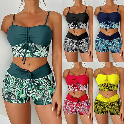 📢📢40% OFF !! ⏰Women’s Printed Two-Piece Swimsuit