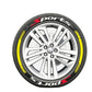 🏎️✨Universal Sports Tire Sidewall Letter Stickers