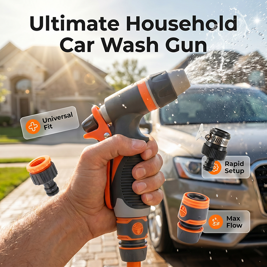 🎉 2026 Sale — Over 30,000 Sold! 🚿 High-Pressure Car Wash Water Gun – Adjustable Spray 💦