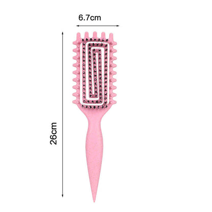 🎉 2026 Sale — Over 132,000 Sold! 💇‍♀️ Ventilated Detangling Brush for Curly Hair – Define Curls, Reduce Frizz ✨