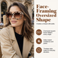 🌿 Square Sunglasses with Acetate Frame — Lightweight, Durable & Eco-Conscious Design