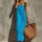 🌸 50% OFF NOW! 👗 Women's Casual Solid Colour Slip Dress – Lightweight cotton blend, flowing maxi & effortless elegance – Perfect for everyday chic & summer days ☀️