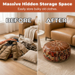 🛋️ 2026 Sale — Over 31,000 Sold!✨ Multifunctional Storage Ottoman Pouf – Hidden Storage 👜