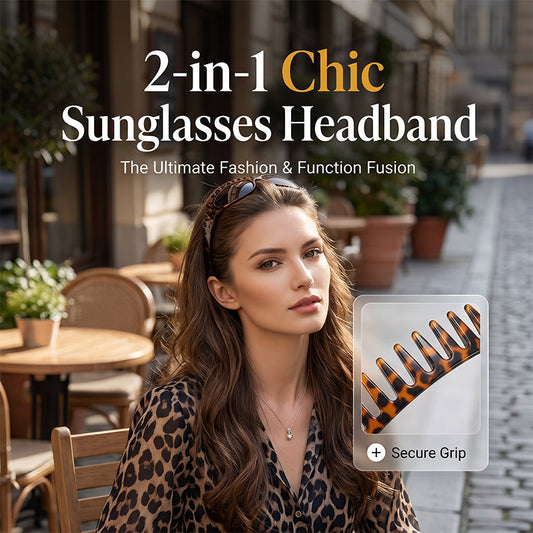 ⏳Limited-time 61% off⏰Creative Comb Frame Square Sunglasses🕶️☀️
