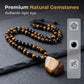 💎 2026 Sale — Over 63,000 Sold!🔥 Men's Tiger's Eye Beaded Necklace – Natural Gemstone 🧿