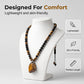 💎 2026 Sale — Over 63,000 Sold!🔥 Men's Tiger's Eye Beaded Necklace – Natural Gemstone 🧿