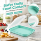 🎉 2026 Sale — Over 26,000 Sold! 💞 Portable Food Grade Silicone Lunch Box – Fresh & Clean 🌸