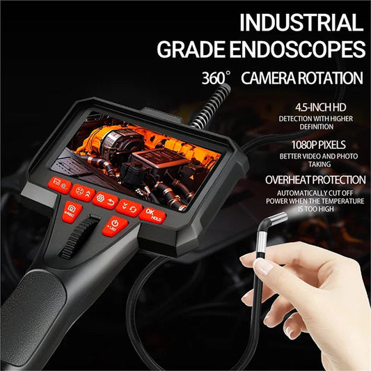 🎉 2026 Sale — Over 34,000 Sold!💞 6mm Handheld Automotive Endoscope – See Inside with Ease 🔍