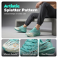 🎉 2026 Sale — Over 21,000 Sold!💞 Glow-in-the-Dark Splatter Print Casual Sneakers – Light Up the Night 👟