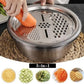 🎉 2026 Sale — Over 42,000 Sold! 🇩🇪 Germany Multifunctional Stainless Steel Basin Set – 3-Piece Kitchen Essential 🍳