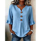 📢📢50% OFF !! ⏰Women's V-Neck Ruffle Sleeve Blouse