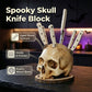 🎉 2026 Sale — Over 18,000 Sold! 💀 Funny Skull Knife Holder for Kitchen Storage – Gothic Kitchen Decor 🖤