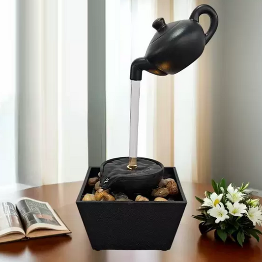 🎉 2026 Sale — Over 13,000 Sold! 🫖 Floating Illusion Teapot Water Fountain Decor – Magical Desk Art ✨