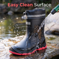 🎉 2026 Sale — Over 47,000 Sold!🌧️Unisex Mid-Calf Waterproof Rain Boots – Anti-Slip Sole, Easy Clean 👢
