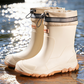 🎉 2026 Sale — Over 47,000 Sold!🌧️Unisex Mid-Calf Waterproof Rain Boots – Anti-Slip Sole, Easy Clean 👢