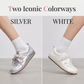 🎉 2026 Sale — Over 23,000 Sold!👟Women Retro German Trainer Shoes – Pearl Ribbon Lace, Ballet Style ✨