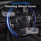 🎉 2026 Sale — Over 40,000 Sold! 🏎️ Segmented Carbon Fiber Steering Wheel Cover – Sport Contour 🔥