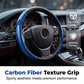 🎉 2026 Sale — Over 40,000 Sold! 🏎️ Segmented Carbon Fiber Steering Wheel Cover – Sport Contour 🔥