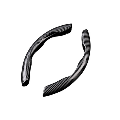 🎉 2026 Sale — Over 40,000 Sold! 🏎️ Segmented Carbon Fiber Steering Wheel Cover – Sport Contour 🔥
