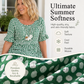 Women's Casual Crew Neck Midi Dress