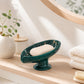 🎉 2026 Sale — Over 60,000 Sold!🧼Ceramic Self-Draining Leaf Soap Dish – Elegant, Stable Base 🍃