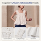 👗 Women's Vintage Square Neck Sleeveless Top