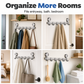 🎉 2026 Sale — Over 25,000 Sold! 💞 Suction Cup Over Door Hook Rack