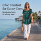 👚 🌞 Women's Casual V-Neck Top – Soft fabric, flattering fit & breathable – Perfect for summer days & effortless style ✨