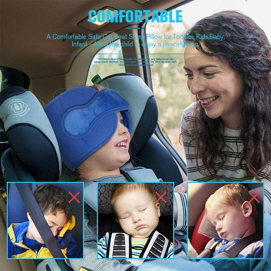 🎉 2026 Sale — Over 11,000 Sold! 💞 Kids Car Sleeping Head Support Band