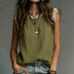🌸 50% OFF NOW! 🌸Women's Round Neck Sleeveless Lace Top
